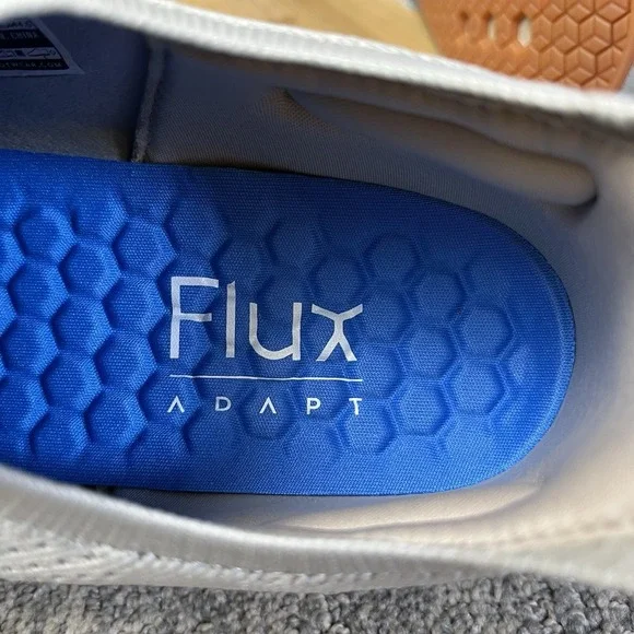 NEW Flux Adapt Runner Men Size 10.5 Running Shoes Gray Gum Sneakers Gym CrossFit - Picture 7 of 9